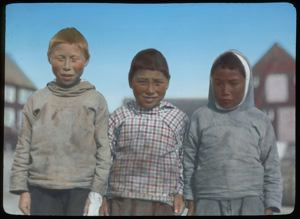 Image of Three Boys of South Greenland